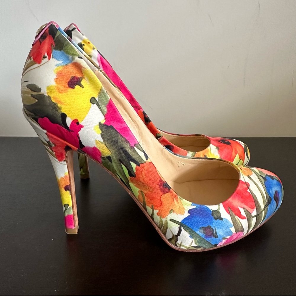 Ivanka Trump Floral Pumps Heels